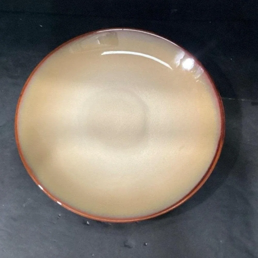 Sango‎ Nova Brown Chop Plate #4933, Vintage Stoneware Serving Platter, Serveware